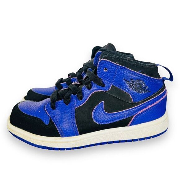 Air Jordan 1 Mid PS 'Dark Concord' 640734-051 Toddler 13 - Picture 2 of 11